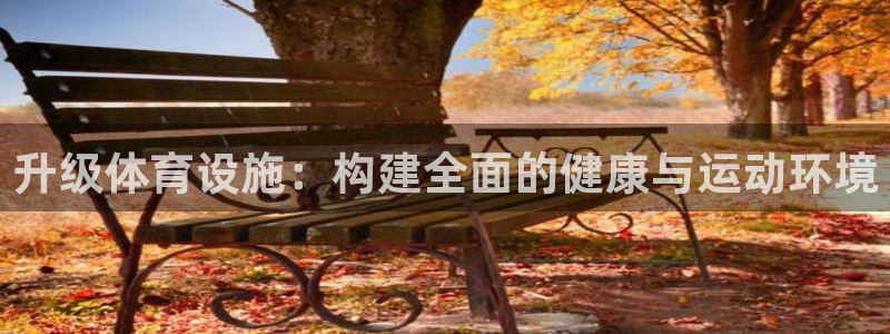 意昂4娱乐平台：升级体育设施：构建全面的健康与运动环