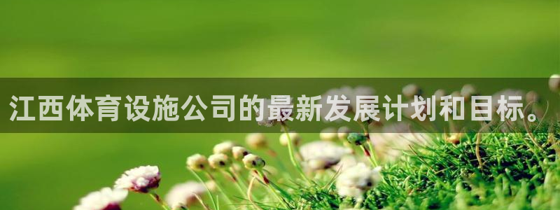 意昂4娱乐平台：江西体育设施公司的最新发展计划和目标