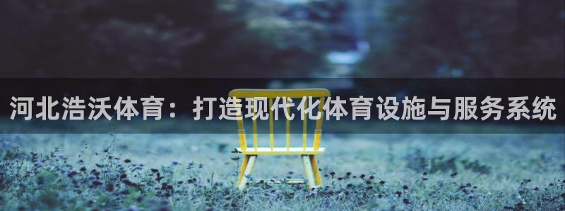 意昂体育4软件：河北浩沃体育：打造现代化体育设施与服