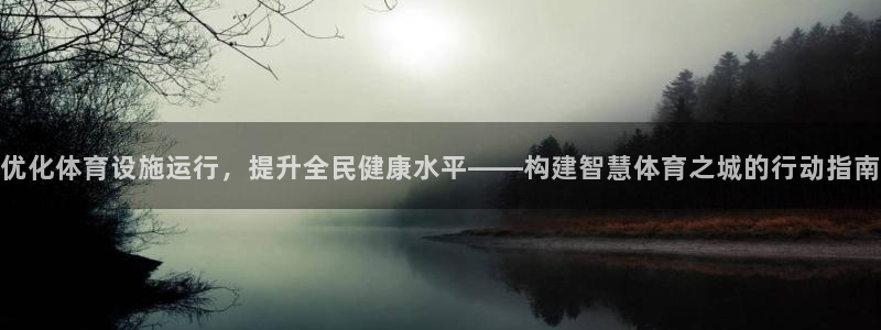 意昂4新能源：优化体育设施运行，提升全民健康水平——构建智慧